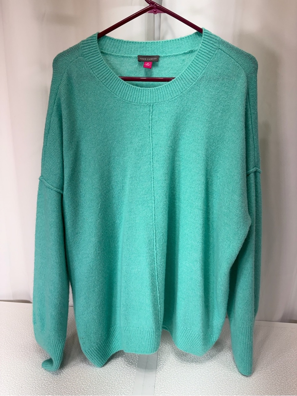 Vince Camuto Seafoam Crewneck Sweater 4225